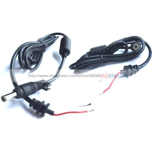 10pc 4mm x 1.7mm DC Power Charger Plug Cable Connector 1.2M for Notebook Computer