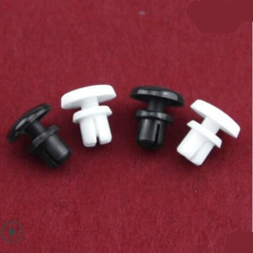 1000PCS R30 series white or black 3.0mm Nylon Rivet Plastic Nylon Snap Rivet