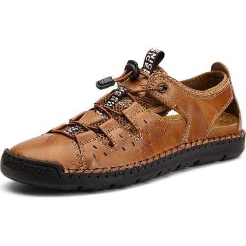 2020 mujer hombre couple Men Shoes Man slippers comfortable for shoe mesh sandalias beach Fashion breathable shoes Light Casual