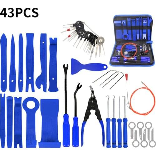 43Pcs/Set Car Disassembly Tools For Dashboard Audio Trim Interior Disassembly Installation Removal Tool For The Car Accessories