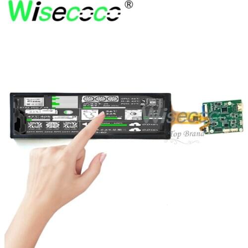 8.8 inch IPS 1920x480 60Hz 40 pins Multi-touch LCD screen display with micro USB port controller board for raspberry pi