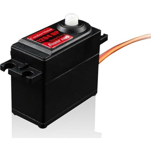 1pcs POWER HD-1204HP 425/550 rudder lock compatible S9254 620/650 0.06 sec (4.8V) 0.05 sec