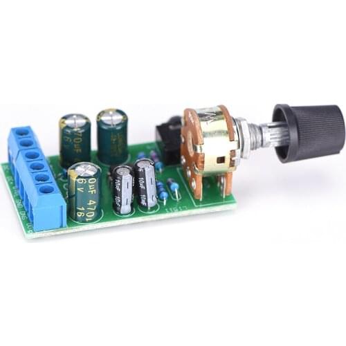 DC 1.8-12V TDA2822M 2.0 Channel Stereo Mini AUX Audio Amplifier Board Module AMP
