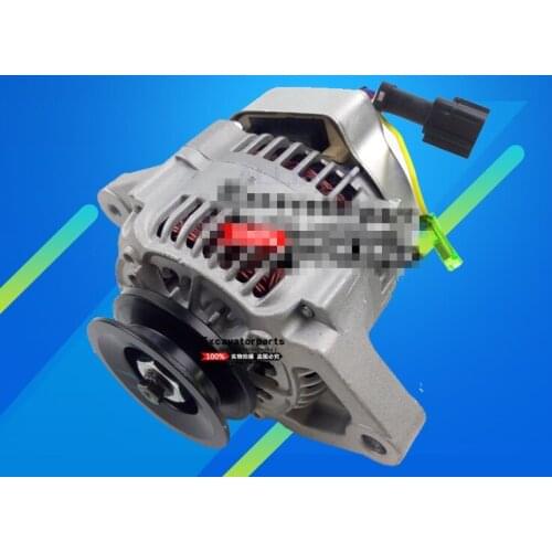 For Hyundai R60-5 Excavator Generator 4TNV88 4TNV94 12V45A Yanmar engine parts Excavator Accessories