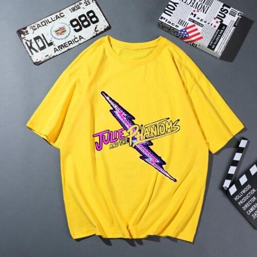 Cool Julie And The Phantoms Graphic Tshirt Women Hip Hop T Shirt Femme Harajuku Shirt White Casual Female T-Shirt Tops
