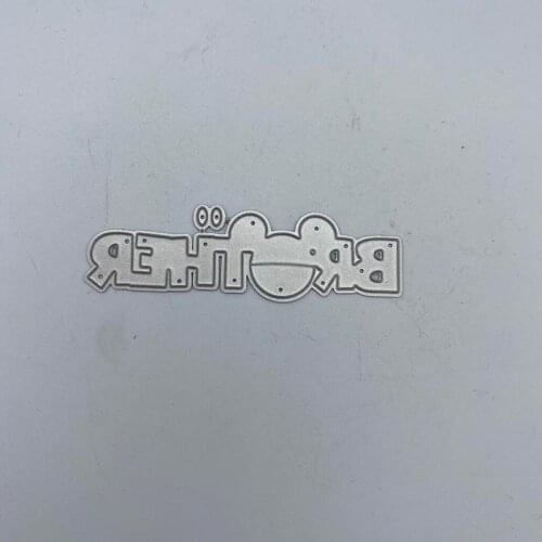 Metal Cutting Dies brother For DIY Scrapbooking Photo Album Die Cuts Decorative Embossing Paper Cards Crafts Tools