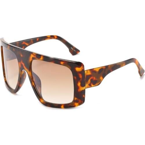 2021 New European and American fashion sunglasses female Joker sunglasses exquisite tile lens XY1908