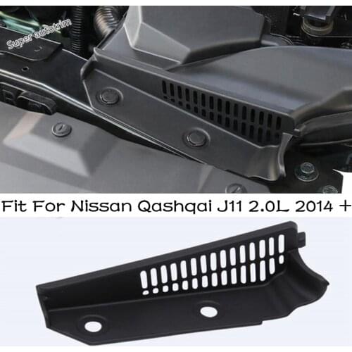 Lapetus Engine Warehouse Air Conditioning AC Protective Cover Trim Fit For Nissan Qashqai J11 2.0L 2014 - 2020 Plastic