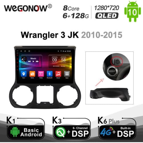 Ownice PX6 4G LTE Android 10.0 Car DVD Player 4G LTE Radio For Jeep Wrangler 3 JK 2010-2017 Navigation GPS Multimedia Stereo