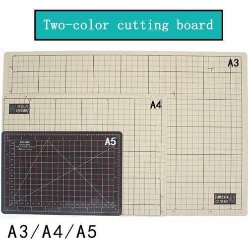 A3/A4/A5 Cutting Pad Two-color Double-sided Automatic Healing Cutting Board Student Model Diy Manual Pvc Engraving Pad