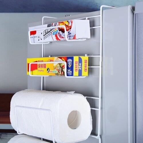Refrigerator Rack Side Shelf Sidewall Holder Multifunctional Kitchen Supplies Organizer Household Multi-layer Fridge Storage