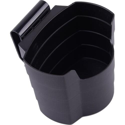 Universial Car Outlet Air Vent Outlet Clip Mount Drink Cup Holder Water Bottle Can Mug Stand Rack Storage Organizer ABS Black