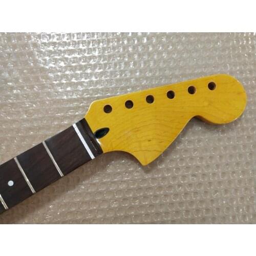 High-grade Full scalloped big headstock Guitar Neck 22 Fret Maple ST style