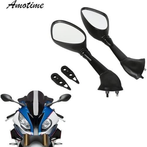 Rear View Mirrors For BMW S1000RR S1000 RR 2010-2018 HP4 2011 2012 2013 2014 2015 Motorcycle Rearview Side Mirrors Black
