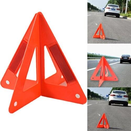 2018 Auto Car Safety Emergency Reflective Warning Triangle 26*25*23CM HOT cheap