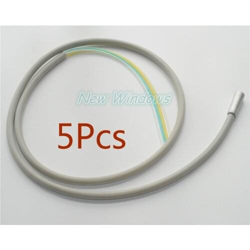 New 4Holes Dentist Silicone Handpiece Tubing,Hose,Tube High Speed Handpiece*5Pcs