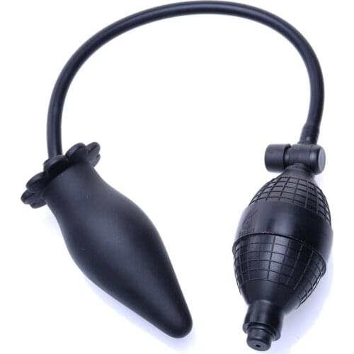 Anal plug expansion prostate massage dildos Anal Expander Pump air-filled Inflatable Plug Anal Sex Toys For Men