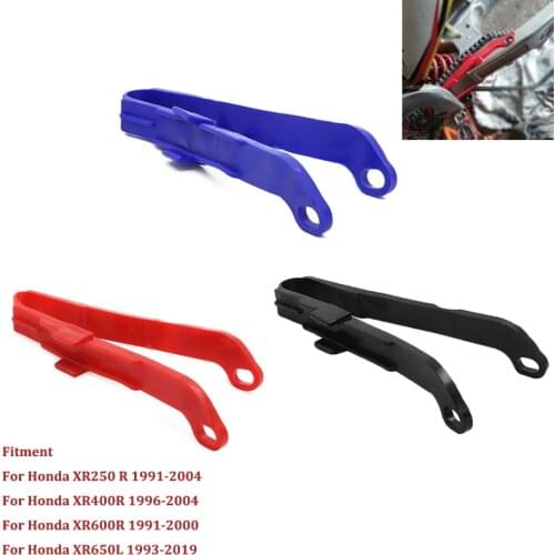 For Honda XR250R XR400R XR600R XR650L Guide Chain Glue Slider Friction Cover Swingarm Protector XR 250 400 600 R XR 650L