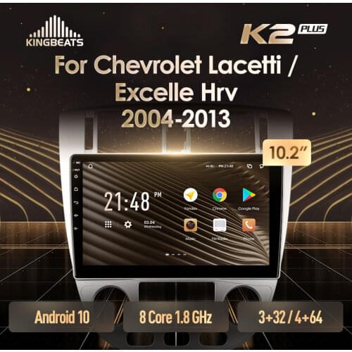 KingBeats Android 10 Octa-Core head unit HU 4G in Dash Car Radio Player Navigation For Chevrolet Lacetti J200 For Buick Excelle Hrv For Daewoo Gentra 2 2013 - 2015 no dvd 2 din Double Din Android Car Stereo 2din