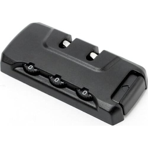 New DHL 100 pieces 3 Digit Combination Security Code Suitcase Lock Travel Luggage ABS Padlock