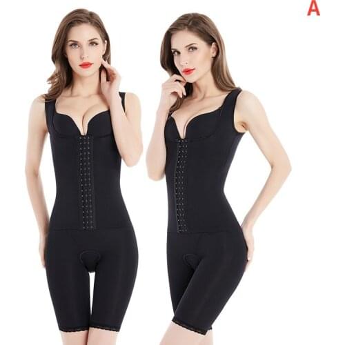 Postpartum Corset Underwear Sleeveless Breasted Strong Shaping Body Belly-opening Seamless Conjoined Corset Body Shaper