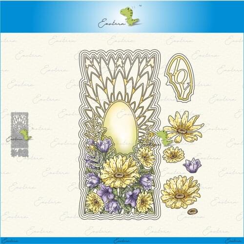 Daisy ray frame metal cutting dies 2021 new diy molds Scrapbooking Paper Making die cuts crafts