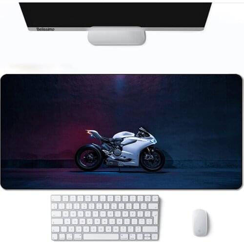 Motorcycle Ducati Gaming Mousepad Lock Edge waterproof Mouse carpet Rubber Gamer Laptop Desk Mat mouse pad mause gamer Non-Slip