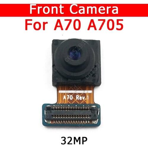 Original Front Camera For Samsung Galaxy A70 A705 Frontal Small Camera Module Mobile Phone Accessories Replacement Spare Parts