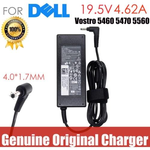Original 19.5V 4.62A 90W 4.0*1.7 Laptop AC Adapter FOR Dell Vostro 14-5439 5460 5470 5439 5460 5470 5480 5560 V5470 V5560 V5439