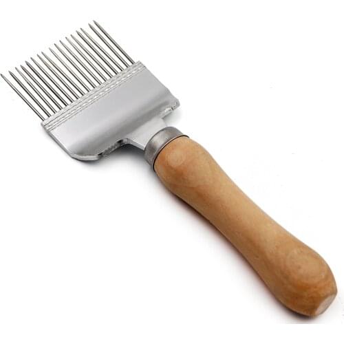 17-Pins Beekeeping Tool Cut Cork Bee Tools Needle Type Cutter Honey Comb Beekeeper Products Shovel Beekeeping Equipmen
