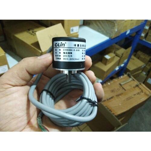 Brand new original authentic C-Lin CHB38S-E-200 voltage pulse output rotary encoder DC5V--24V line length 2 meters
