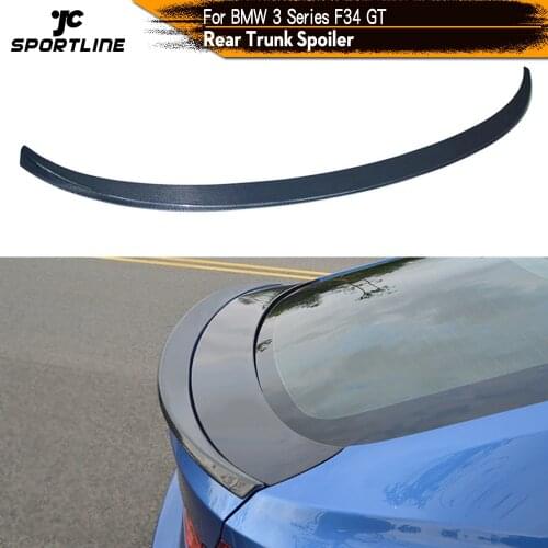 F34 Rear Trunk Spoiler for BMW 3 Series GT F34 2013 - 2020 Carbon Fiber Rear Trunk Boot Lip Wing Spoiler