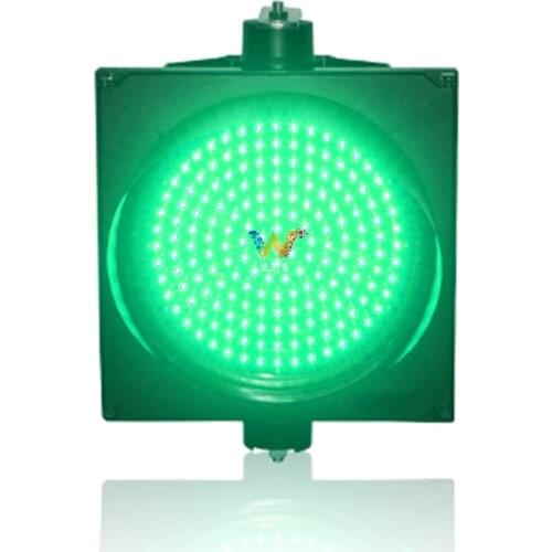 WDM 300mm Traffic Light One Aspect Green LED Flasher