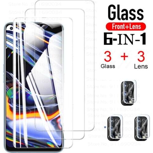 Protective Glass For Oppo Realme 7Pro Screen Protector Glass Camera Lens Realmy Realmi 7 pro Realme7 Tempered Glas Cover Film