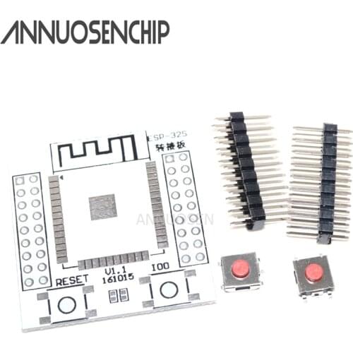 2PCS ESP32 ESP32S Wireless WIFI Bluetooth Module For Arduino Adapter Board Pinboard Convertor Module ESP-32 ESP-32S