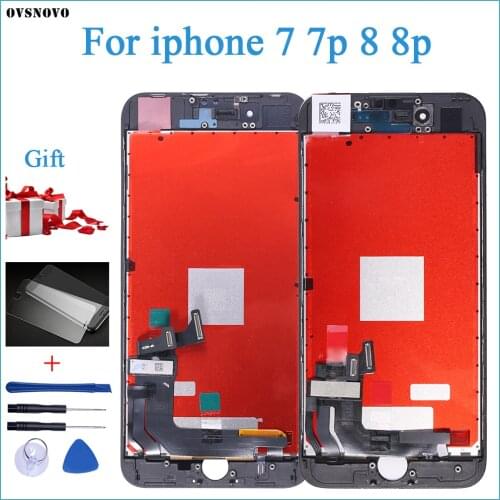 2019 100% AAAA LCD Screen For iPhone 7 8 Plus Screen LCD Display Digitizer Touch Module 7 8 Screens Replacement LCDS