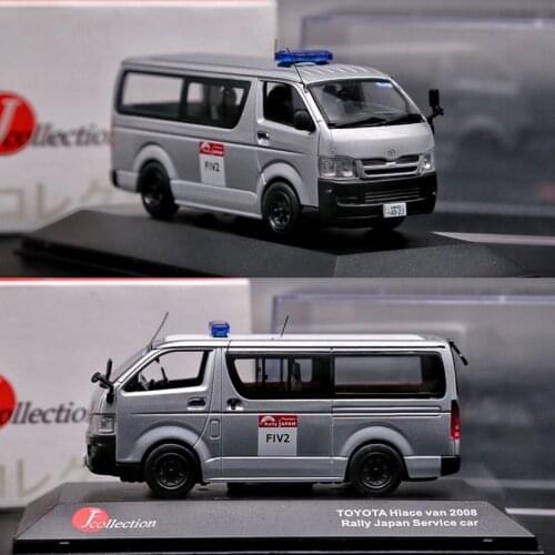 1/43 Kyosho Alloy Car J-Collection Toyota Hiace 2008 Rally Service Car