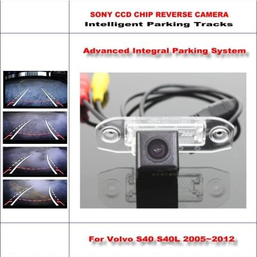 Car Intelligentized Reverse Camera For Volvo S40/S40L/V50 2004-2015 Rear View Backup Dynamic Guidance Tracks CAM