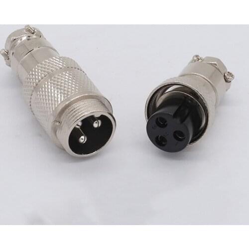 ZHQCN 16MM 2 3 4 5 6 7 8 9 Pin Automotive Electrical Power Connector Waterproof Multi Core Aviation Extension Cable Wire Adapter