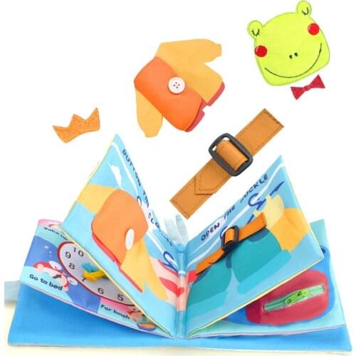 Childrens Educational ToysTear Not Rotten, Bite 3Dlti Baby Books 1 Year Old Learning Books For Kids Educational Booklets