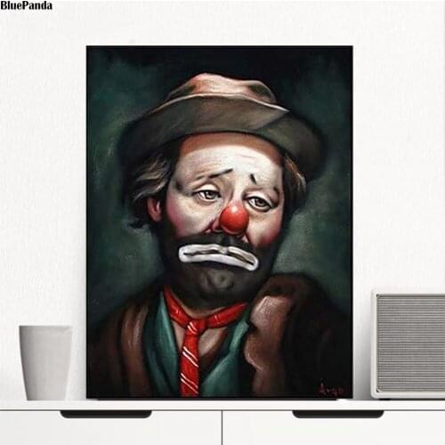 Emmettes Kellyes Clownes Canvas Prints Picture Modular Paintings For Living Room Poster On The Wall Home Decor