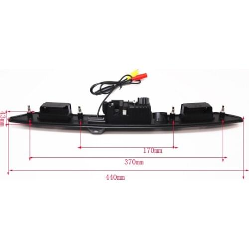 HD CCD Car Trunk Handle Reverse Parking Rear View Camera For Audi A3 A4 A5 A6 A8 A6L Q7 Revese Backup Camera Night view New