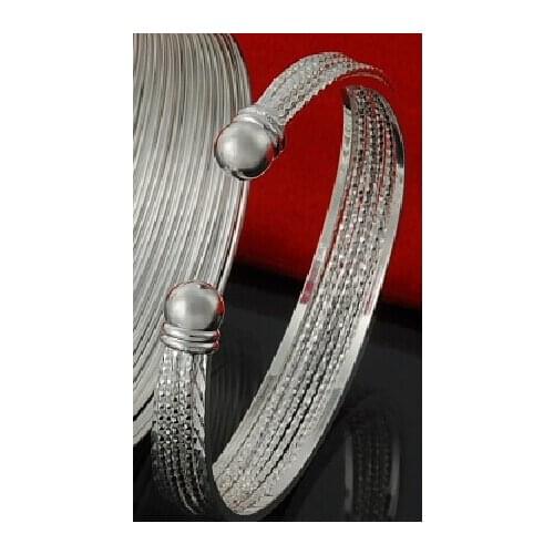 Hot fashion brand charm jewelry chain bracelet S925 Silver color bracelets, brand new B0063