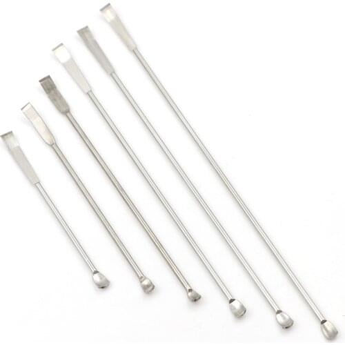 10cm-22cm Medicinal Spoon Spatula Shovel Head Experiment Pharmacy Laboratory Teaching Use Stainless Steel