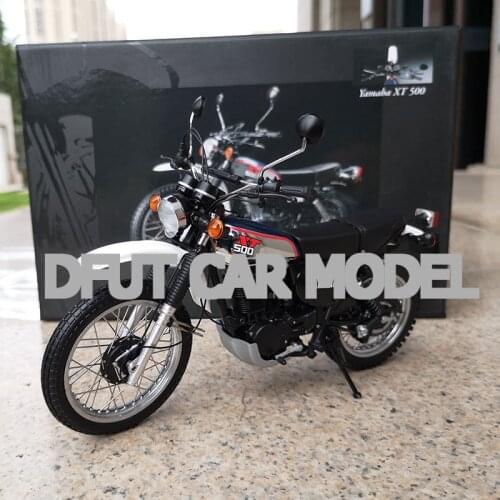 1:12 Scale Alloy Toy XT500 yamaha XT 500 1986 motorcycle car Model Of Childrens Toy Car Original Authorized Authentic Kids Toys