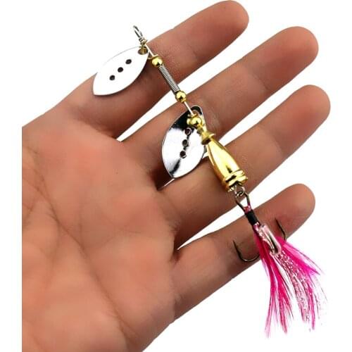 9g Metal Fishing Lure Spoon Sequins Lure Bait Fishing Tackle Hard Bait Isca Artificial