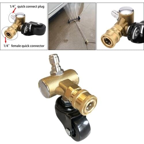 Undercarriage Cleaner Swivel Wheel Car Pressure Washer Undercarriage Cleaner Accessory