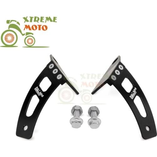 Motorcycle Front Light Headlight Upper Fairing Brackets Aluminum For Polaris RZRXP1K RZRXP1K-4 14-16 RZR900 RZR-S1000 2016
