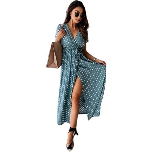 PHI PHI STAR Summer Polka Dot Dresses
