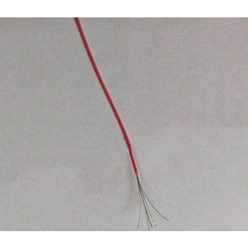 Silver-plated Cable Aviation Wire OD 0.25mm 0.3mm 0.4mm 0.6mm 0.8mm Extra-fine Soft Silver-plated Cord Multi-strand Signal Wire